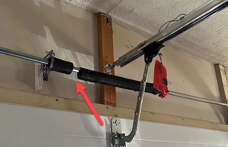 Garage door spring replacement 